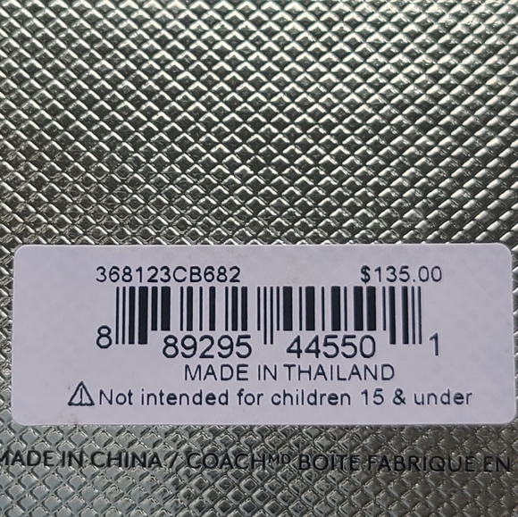 NWT Coach Rose Gold Heart Earring and Necklace Set - Picture 13 of 13